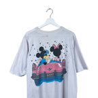 Vintage Disney Clearwater Beach Mickey & Minnie Driving Tee White