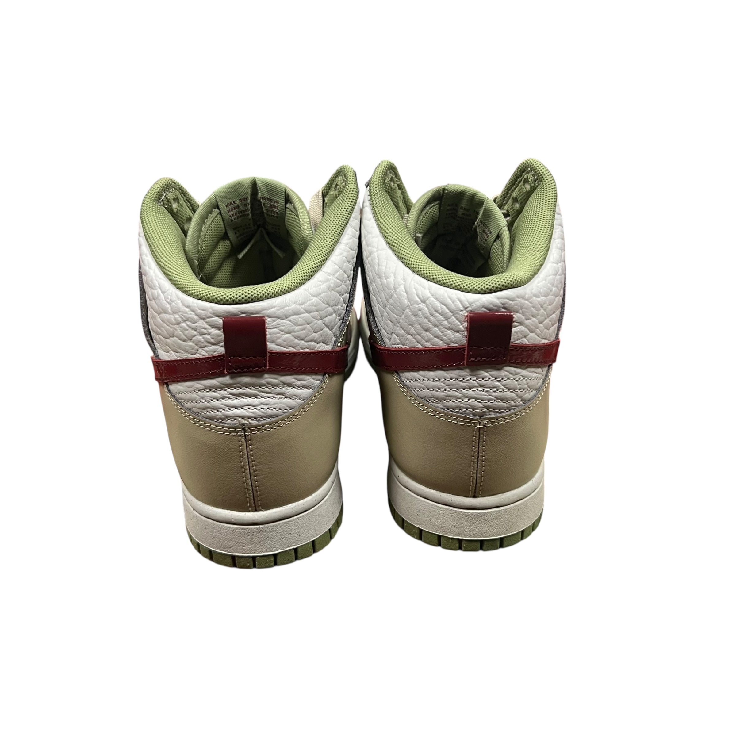 Nike Dunk High Tumbled Tan White Brown (W)
