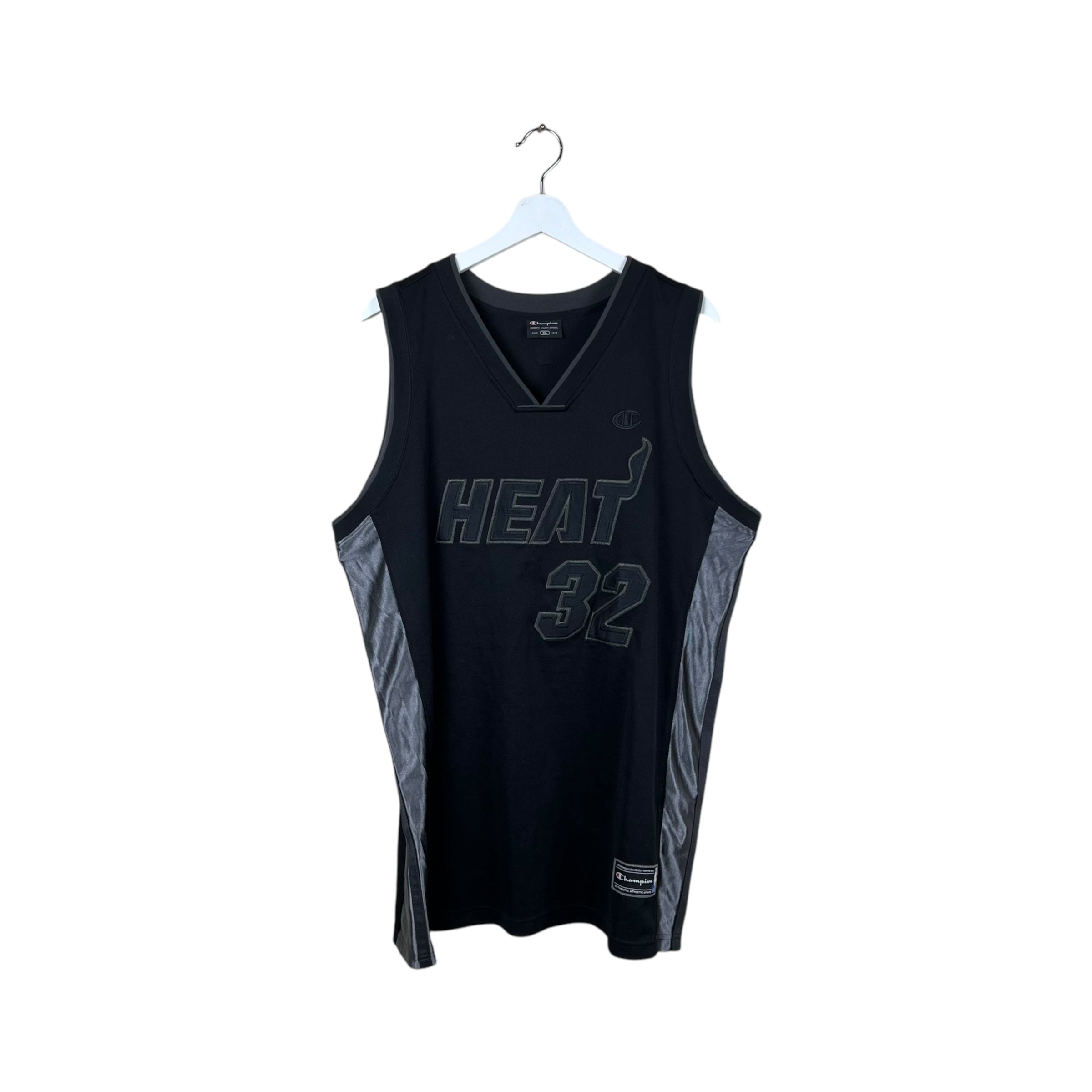 Vintage Champion Europe Miami Heat Shaquille O’Neal Jersey Triple Black