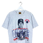 1995 Nutmeg MLB Los Angeles Dodgers Hideo Nomo Player Tee Grey