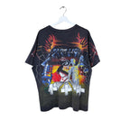 1991 Metallica Master of Puppets Album AOP Tee Black