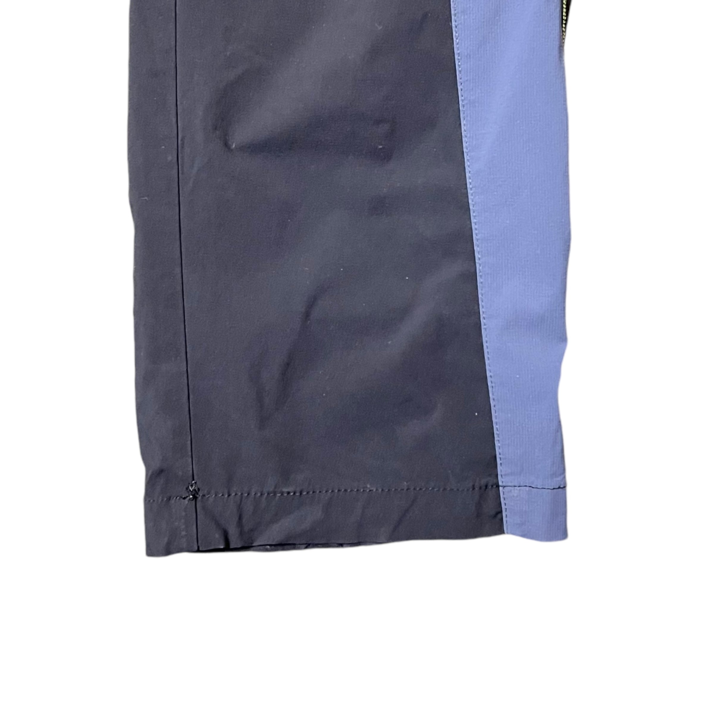 Vintage North Face Summit Series Two Tone Hiking Pant Black/Muted Blue