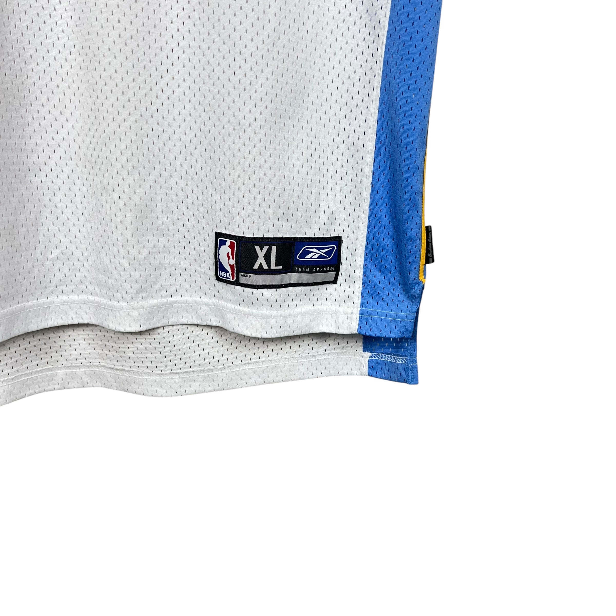 2009 Reebok Denver Nuggets Carmelo Anthony Home Plaid Jersey