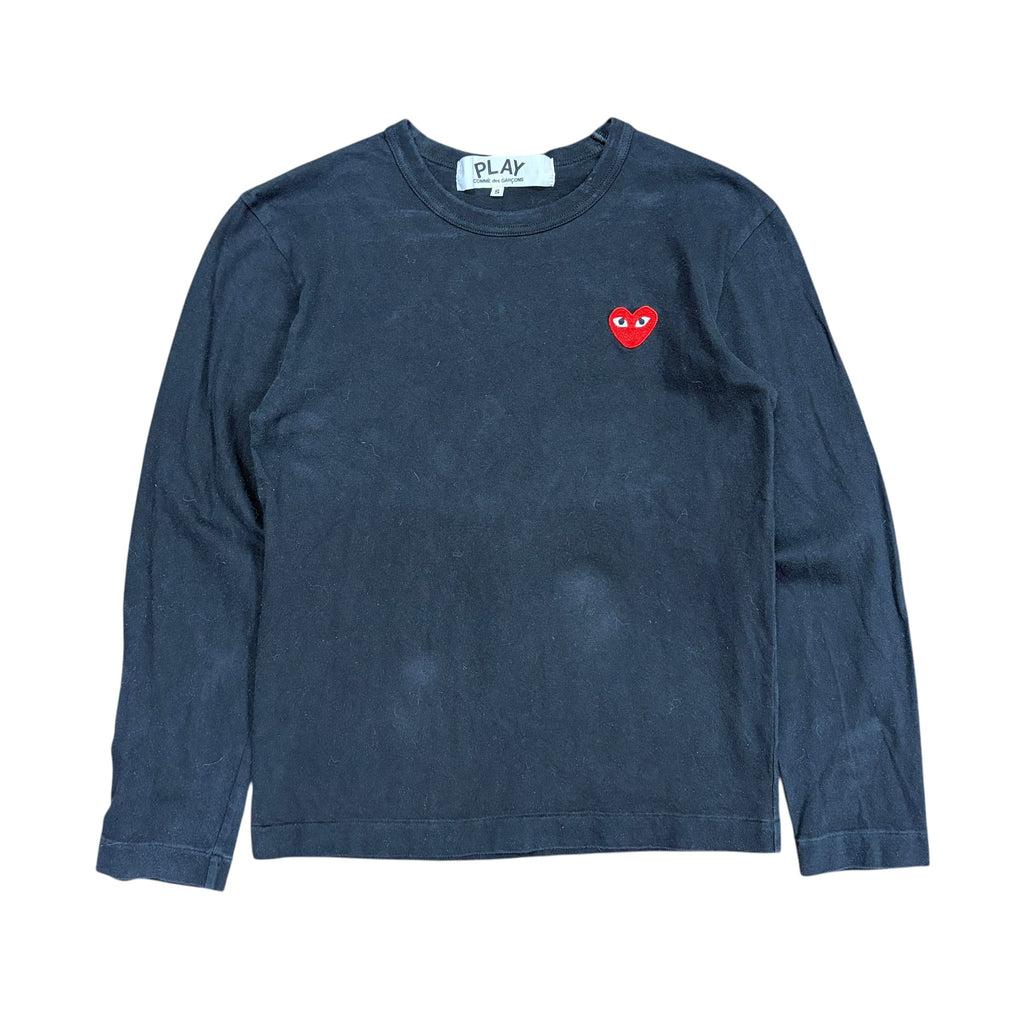 Comme Des Garçon PLAY Heart Logo Longsleeve