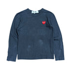 Comme Des Garçon PLAY Heart Logo Longsleeve