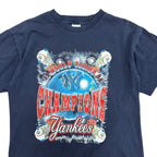 1998 Town Champ MLB New York Yankees World Series Champions Tee Navy