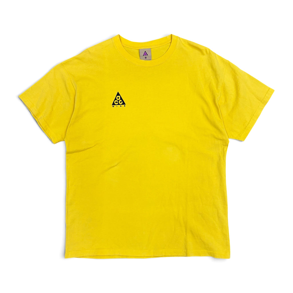 Nike ACG Embroidered Logo Tee Yellow
