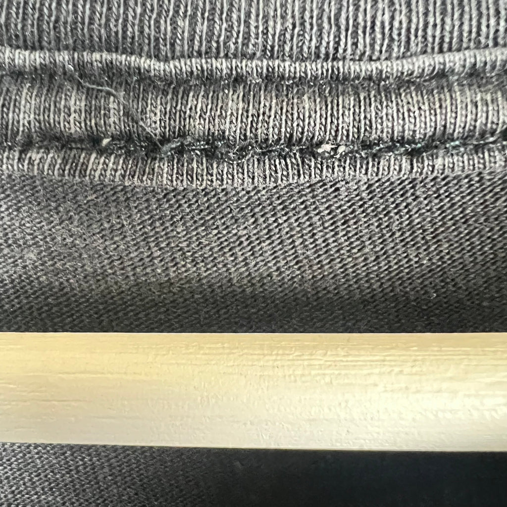 Vintage Nelson Mandela Big Face Tee Faded Black