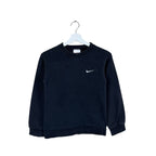 Vintage 90’s Nike Youth Side Swoosh Crewneck Black