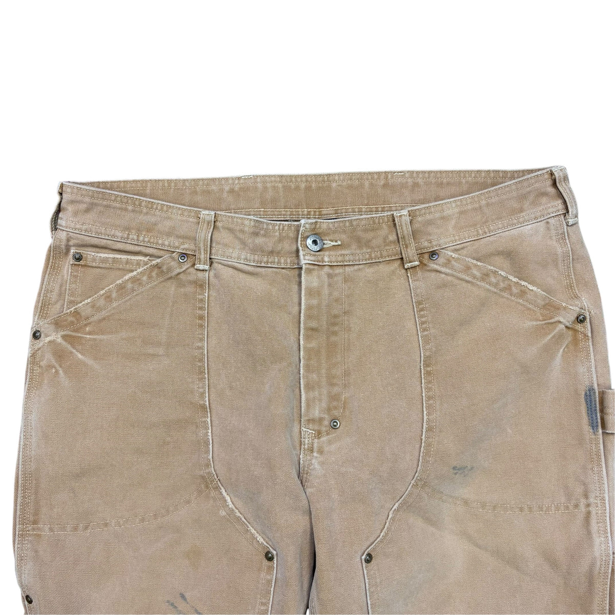Vintage Polo By Ralph Lauren Carpenter Double Knees Pants Faded Tan