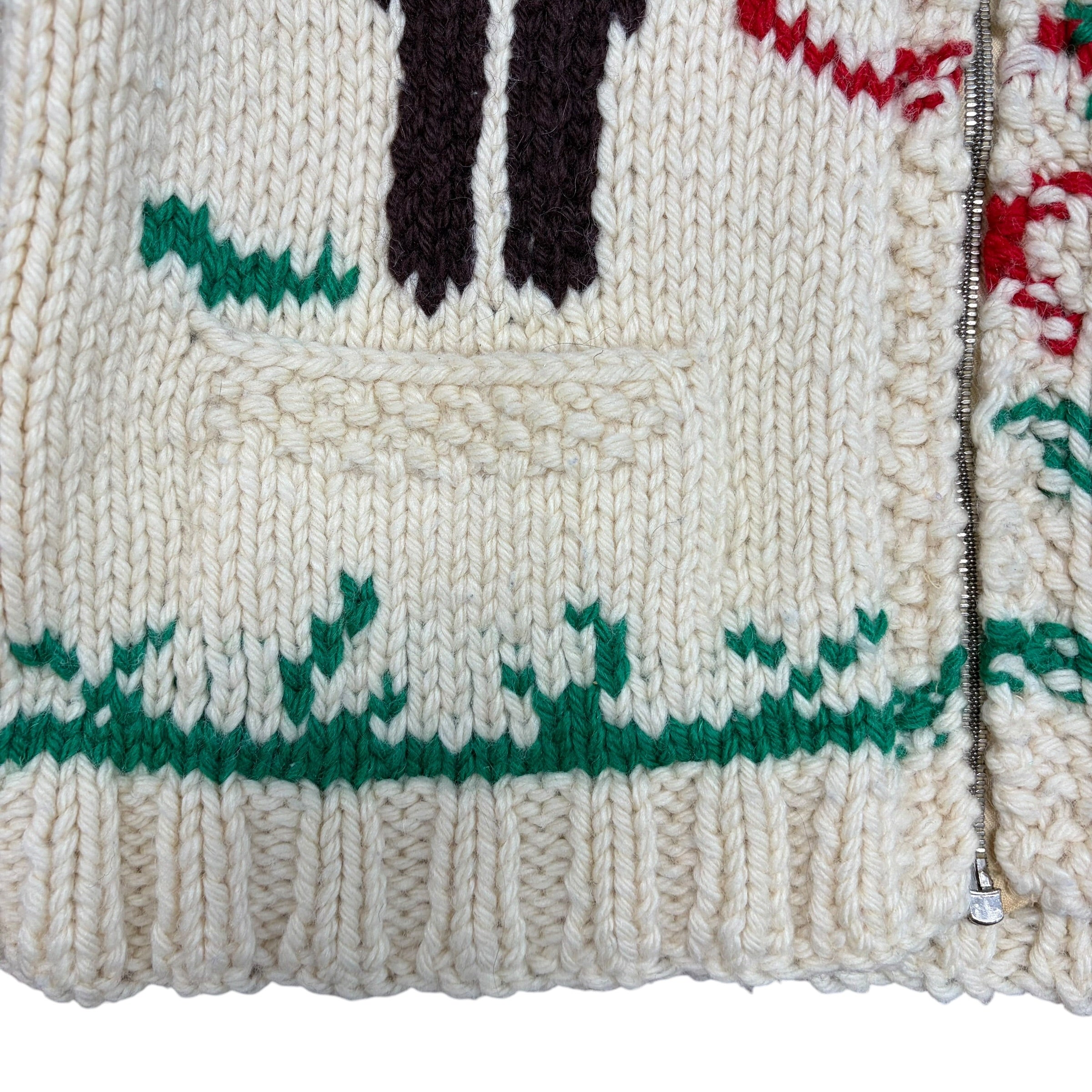 Vintage Mexican Novelty AOP Cowichan Cream