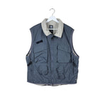 Vintage 90’s Nike ACG Tactical Fleece Lined Cargo Vest Grey