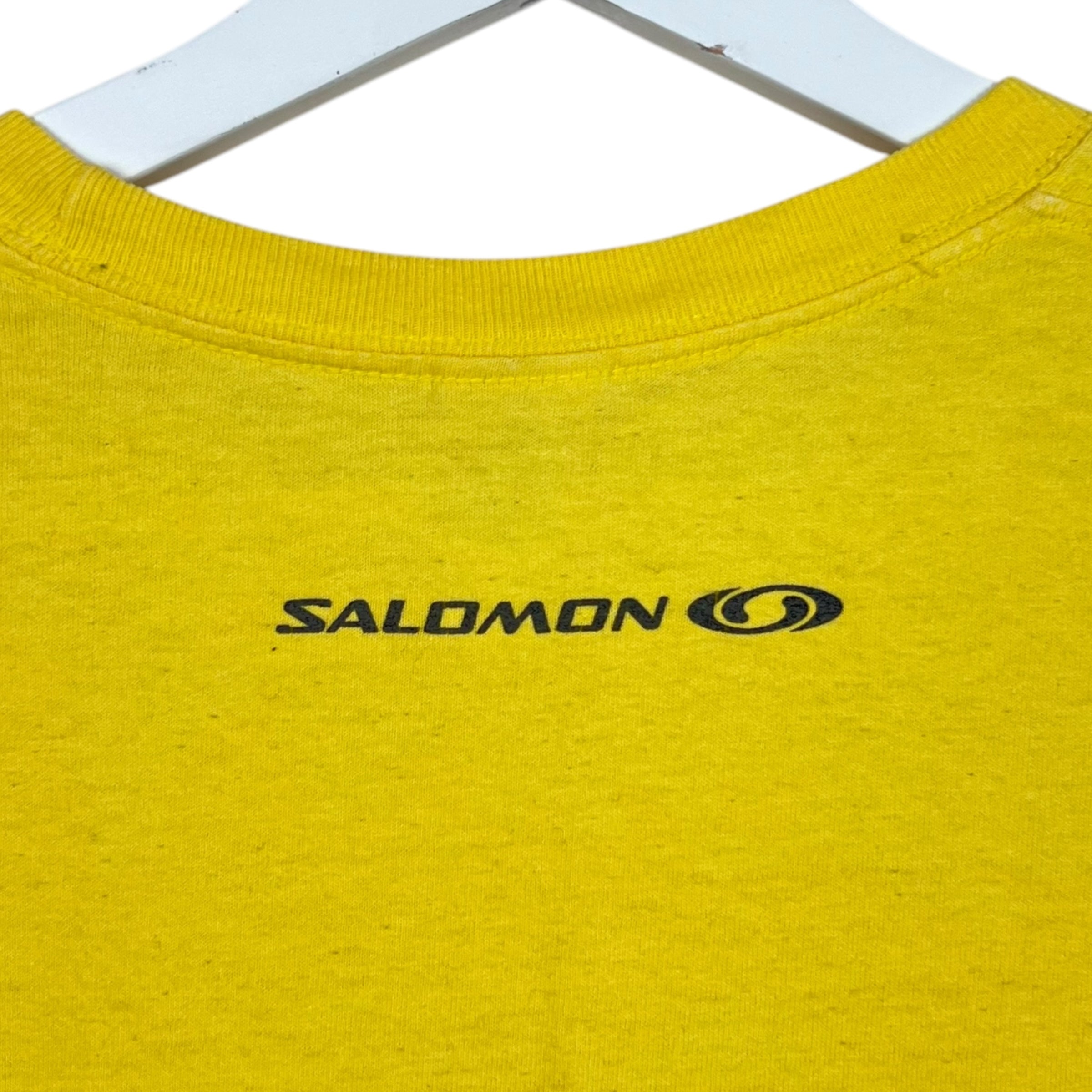 Vintage Salomon Logo Tee Yellow