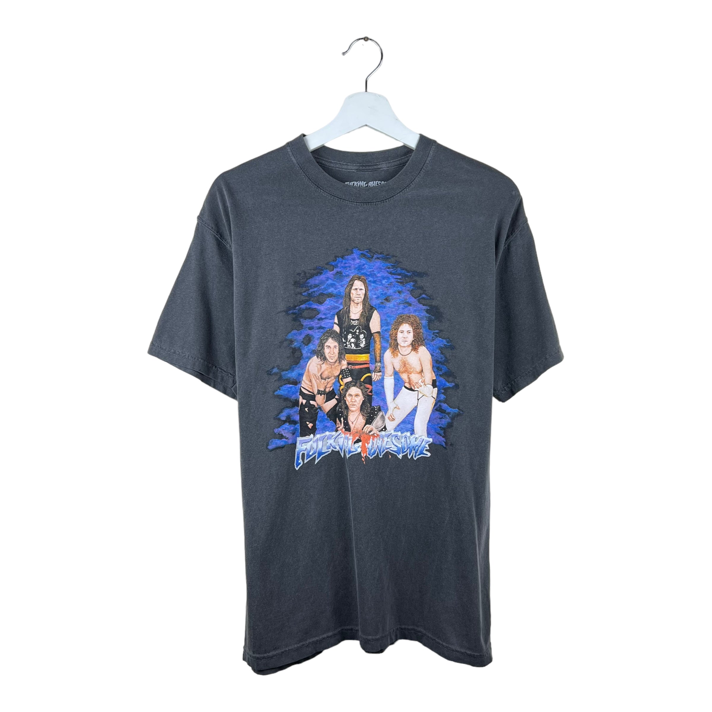 Fucking Awesome Heavy Metal Shirt Pepper Black