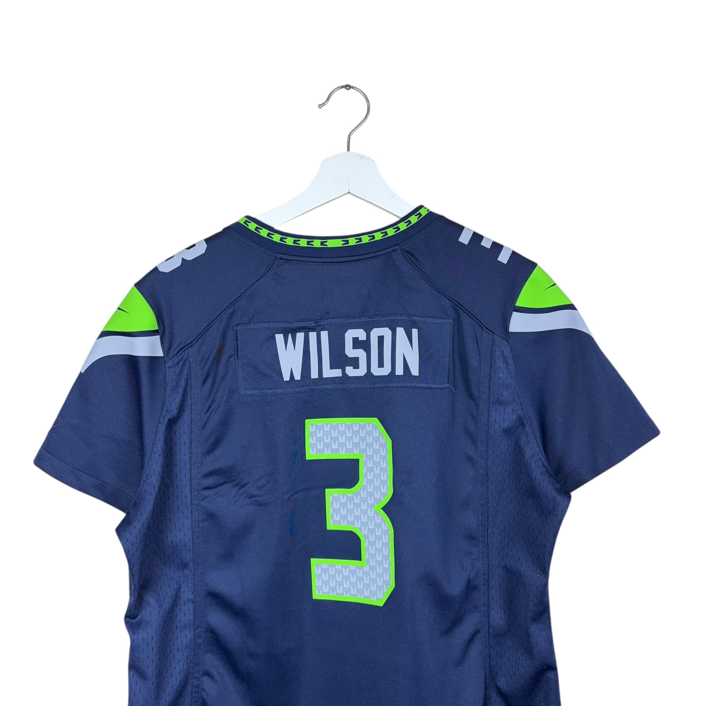 Vintage Nike Youth NFL Seattle Seahawks Russell Wilson Away Jersey