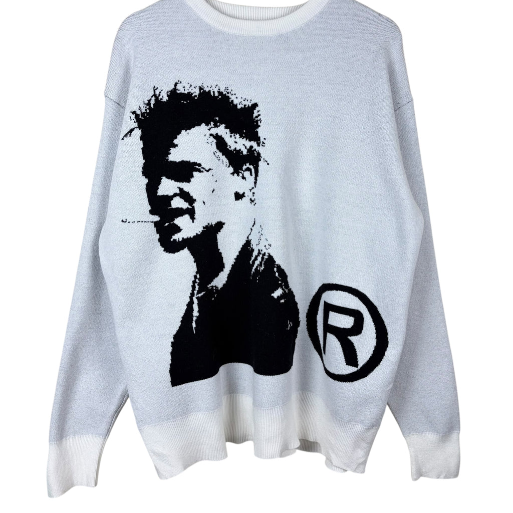 Joy Divizn Brad Pitt Knit White