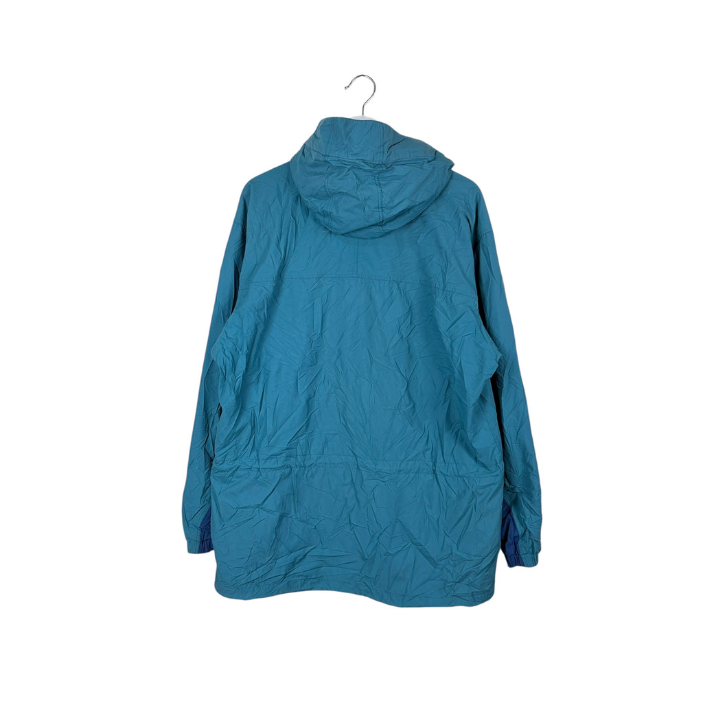 Vintage Patagonia Storm Windbreaker Jacket Aqua Blue