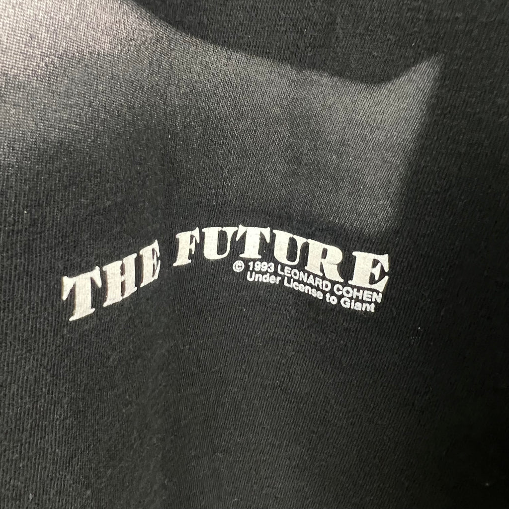 1993 Giant Leonard Cohen “The Future” Promo Tee Black
