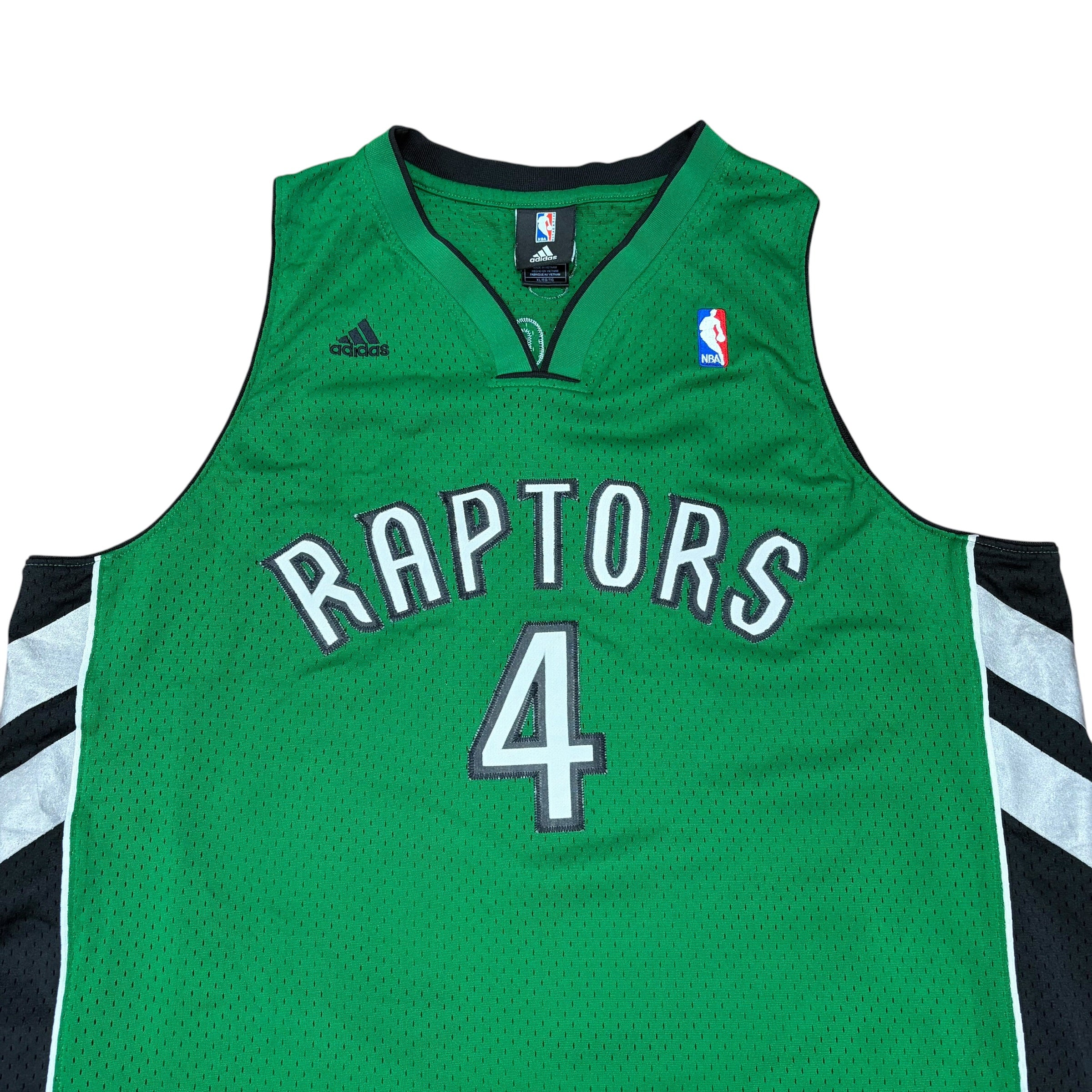 Vintage Adidas NBA Toronto Raptors Chris Bosh St. Patrick’s Day Edition Jersey