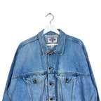 1998 Acme Clothing Looney Tunes “Taz” Tasmanian Devils Embroidered Denim Jacket