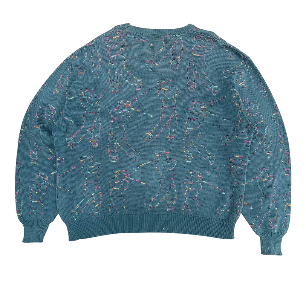 Vintage Tall Timber Golfing AOP Knit