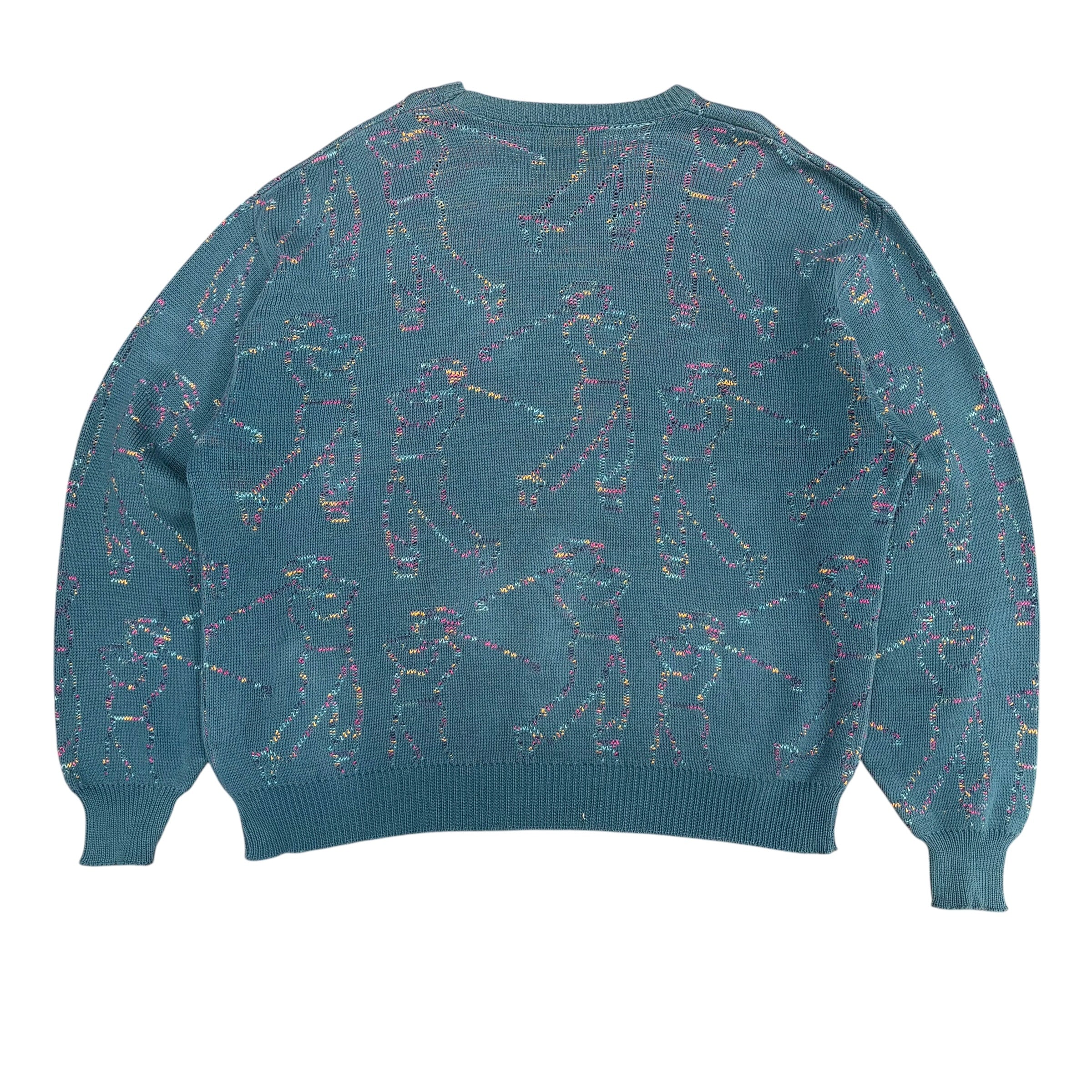 Vintage Tall Timber Golfing AOP Knit