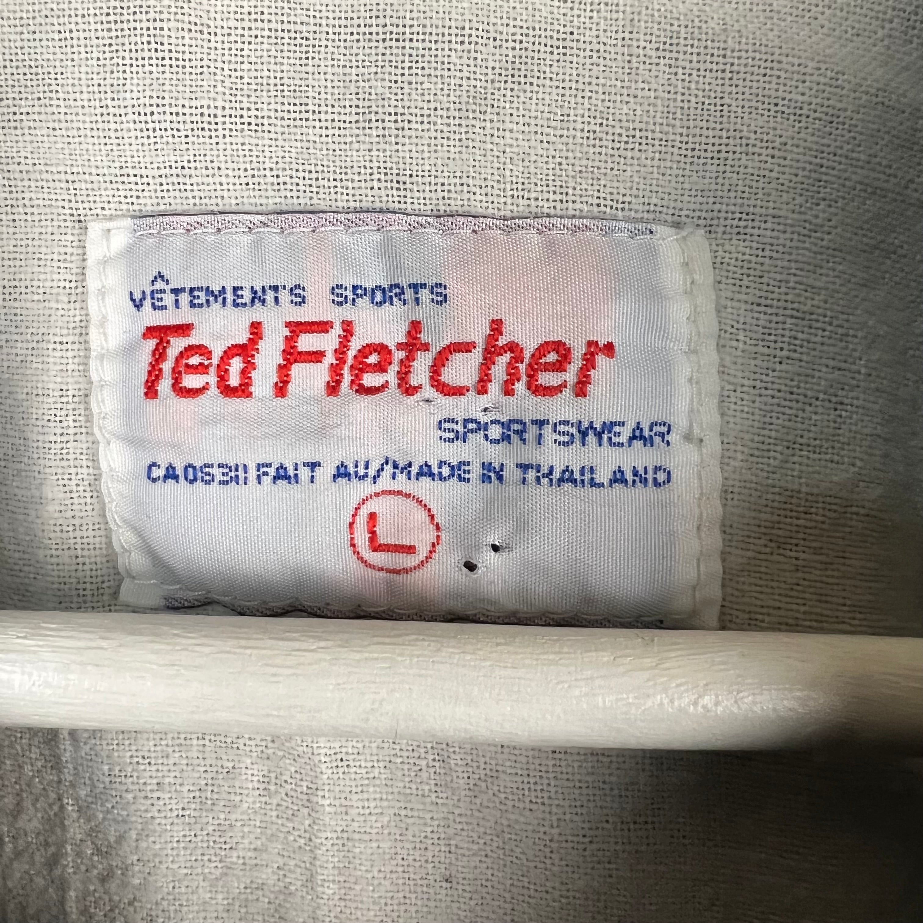 Vintage Ted Fletcher NHL Vancouver Canucks Coach’s Jacket Black