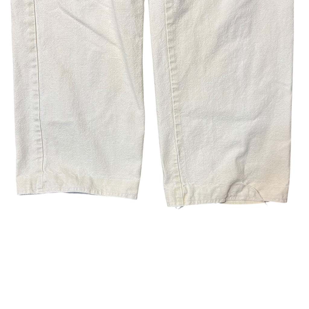 1970s Levi’s Cargo Pants Cream White