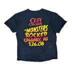 2008 Ozzy Ozbourne “The Monsters Rocked” Calgary Tour Tee Black
