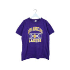 Vintage Champion NBA Los Angeles Lakers Logo Tee Deep Purple