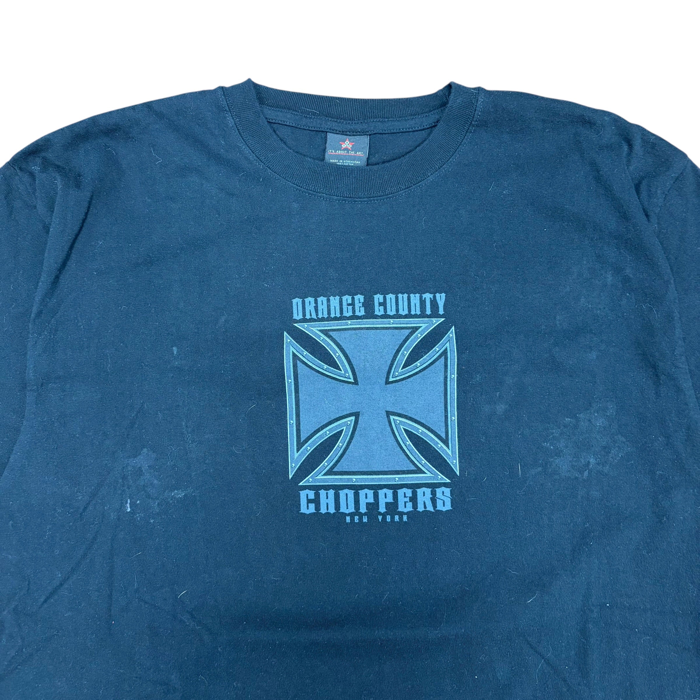 Vintage Orange County Choppers New York Cross Tee Black