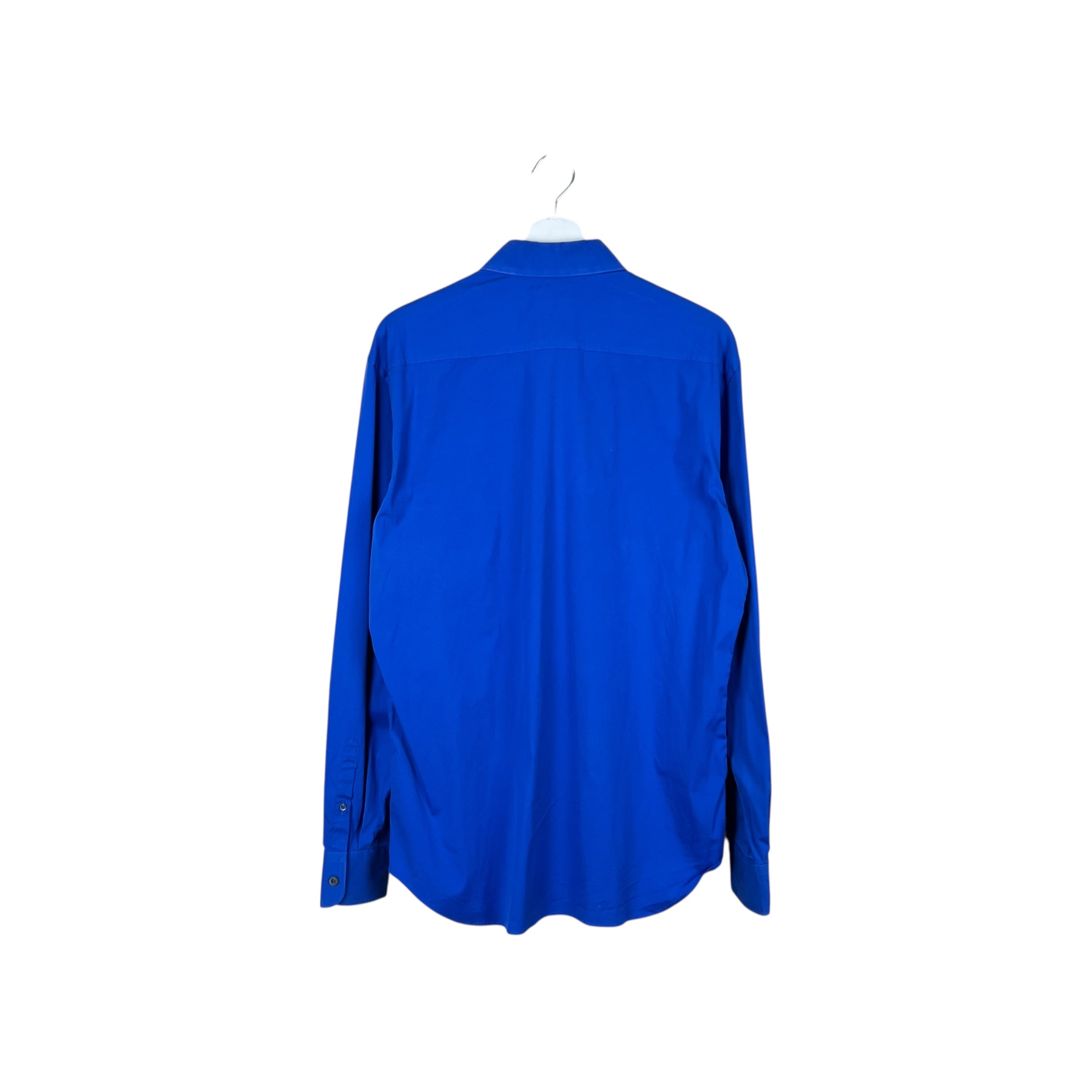 Prada Dress Shirt Solid Blue