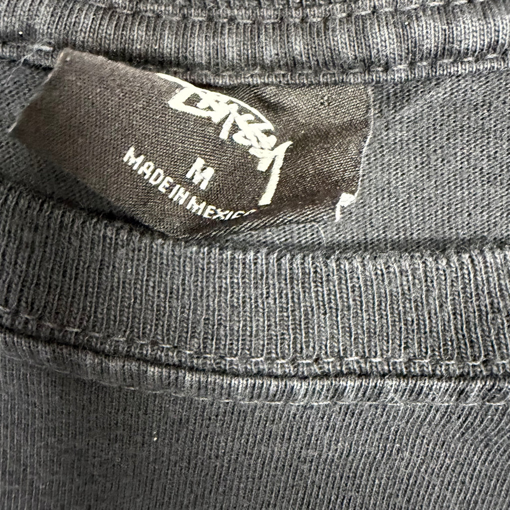 Stussy “Dare To Dance” Pigment Died Tee Black
