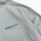 Essentials Reflective Logo Hoodie Oatmeal