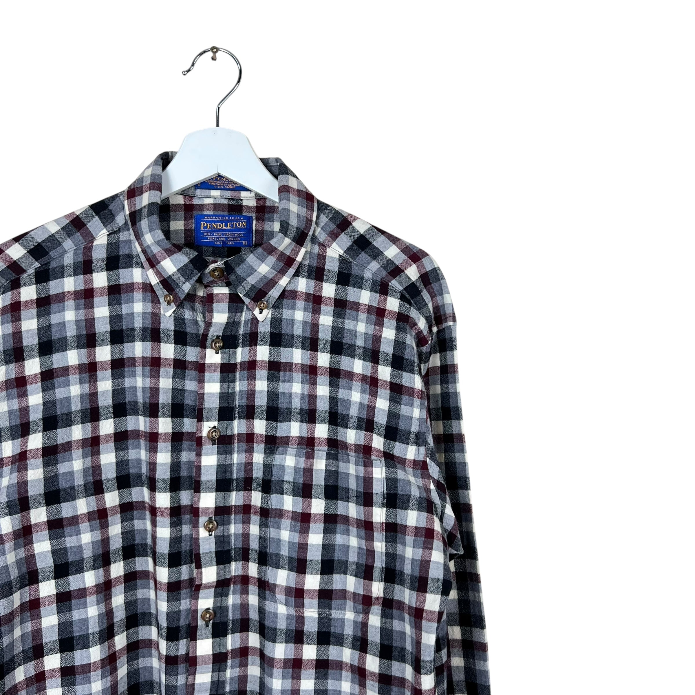 Vintage Pendleton Canterbury Longsleeve Button Up Plaid