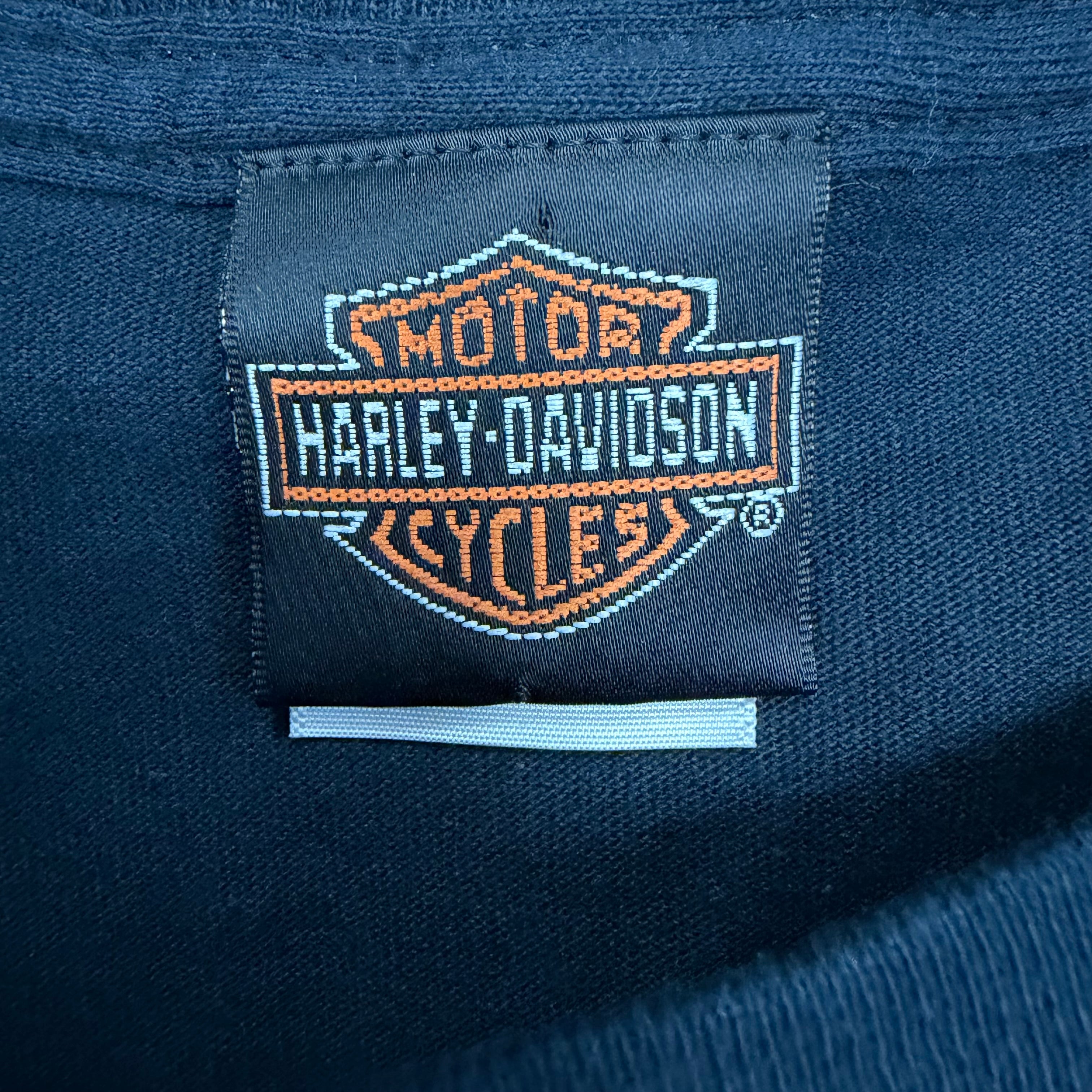2007 Harley Davidson Sydney Australia Kangaroo Tee Black