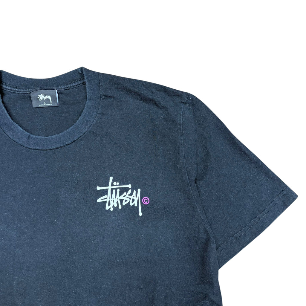 Stussy Basic Logo Tee Black