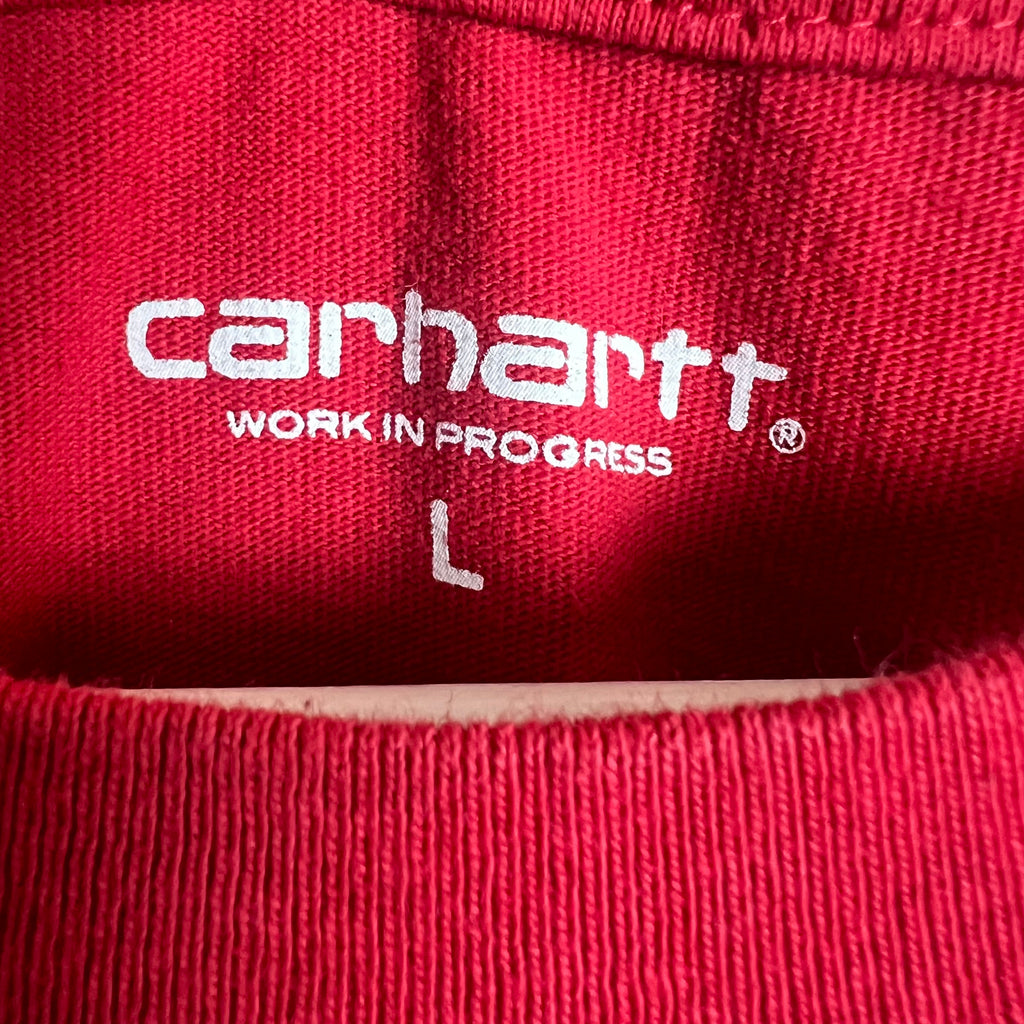 Carhartt WIP University Script Tee Red