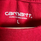 Carhartt WIP University Script Tee Red