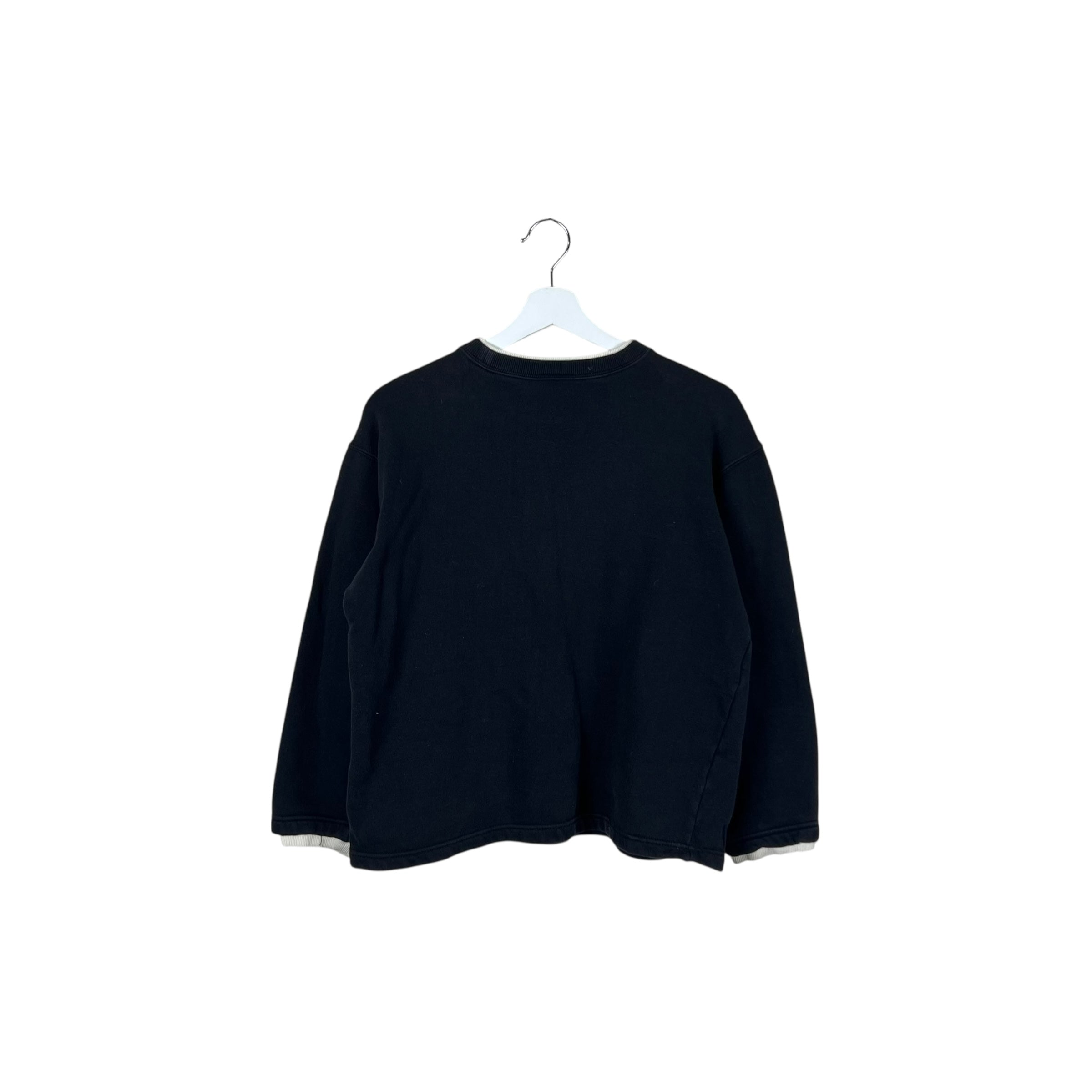 Vintage No Rules Youth Street Boys Graphic Crewneck Black