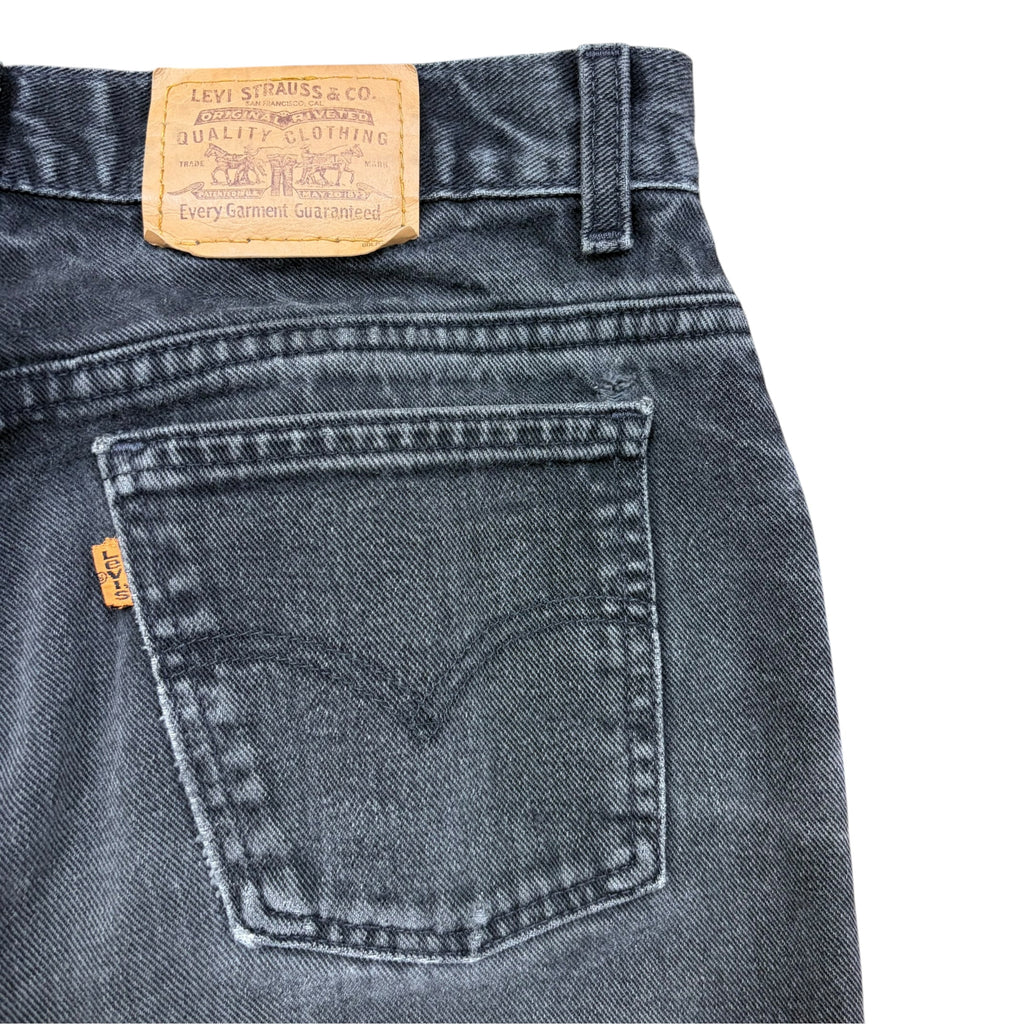 Vintage 90’s Levi’s 505 Straight Fit Jeans Washed Black