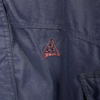 Vintage 90s Nike ACG Down Parka Jacket Navy