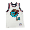 Vintage Mitchell & Ness NBA Vancouver Grizzlies Chainstitch Collection Mike Bibby Jersey