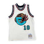 Vintage Mitchell & Ness NBA Vancouver Grizzlies Chainstitch Collection Mike Bibby Jersey