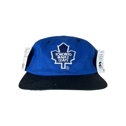Vintage Starter NHL Toronto Maple Leafs Logo StrapBack Blue