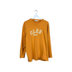 Vintage Club Monaco Arch Logo Longsleeve Orange