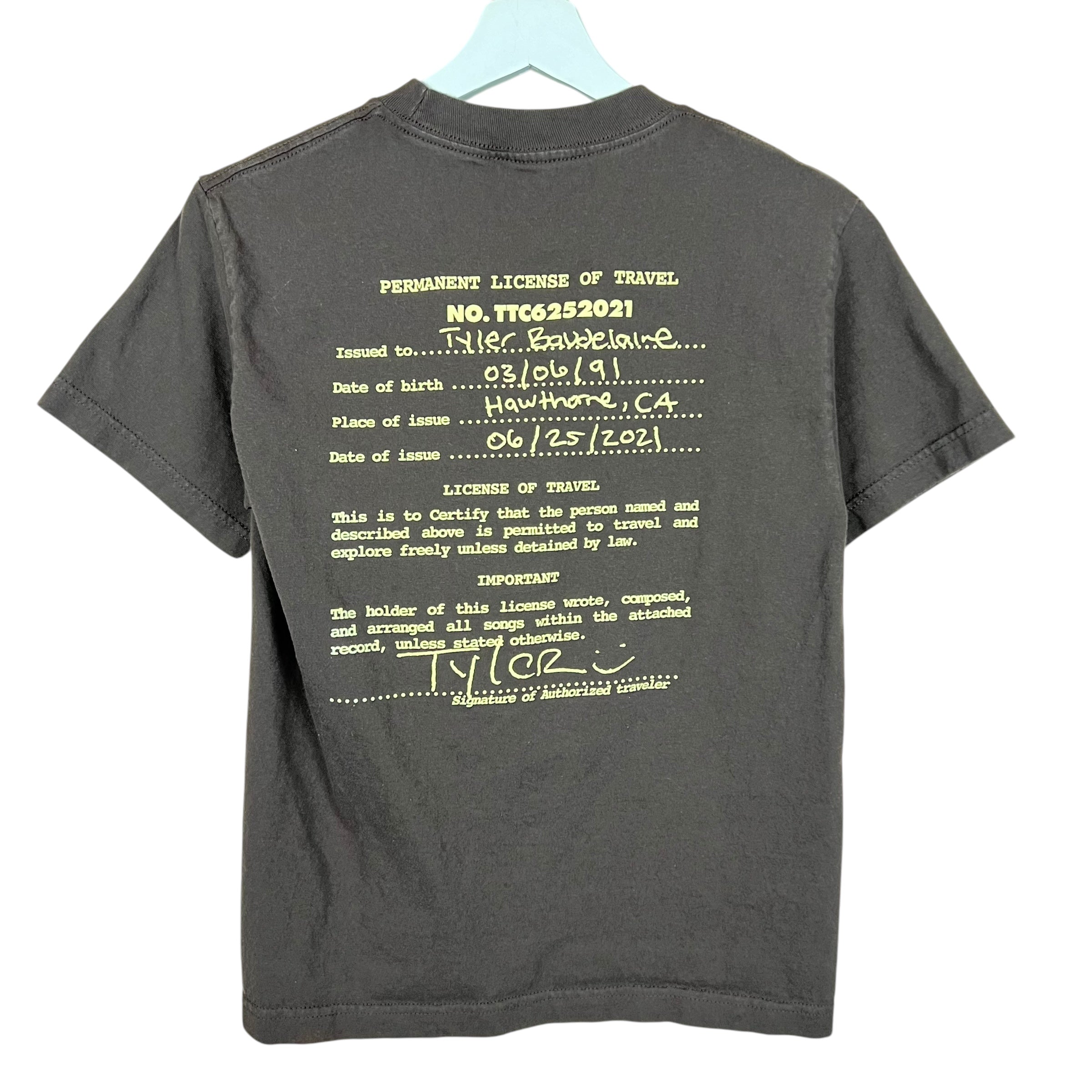 Tyler The Creator “Call Me If You Get Lost” Tour Tee Brown