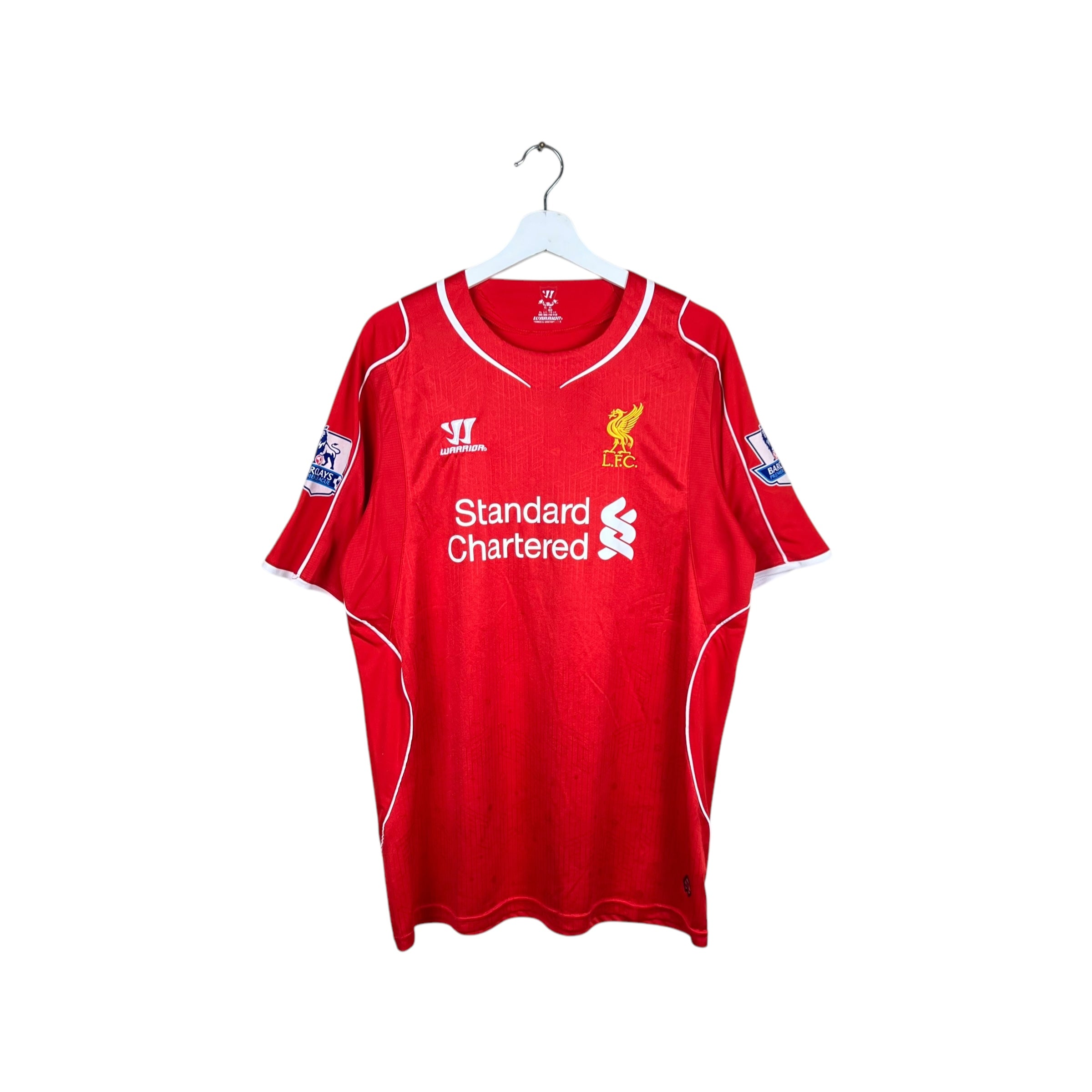 2014 Warrior Liverpool FC Steven Gerrard Home Jersey