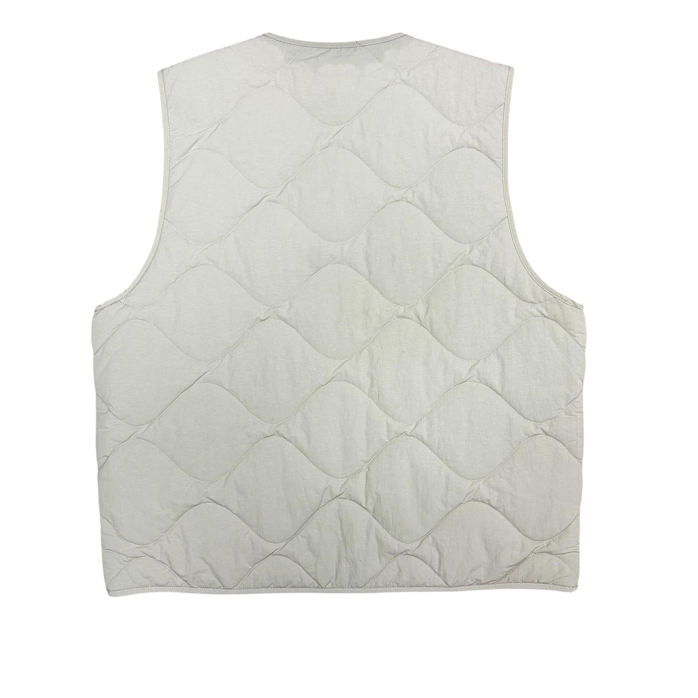 Stussy Recycled Nylon Liner Vest Green