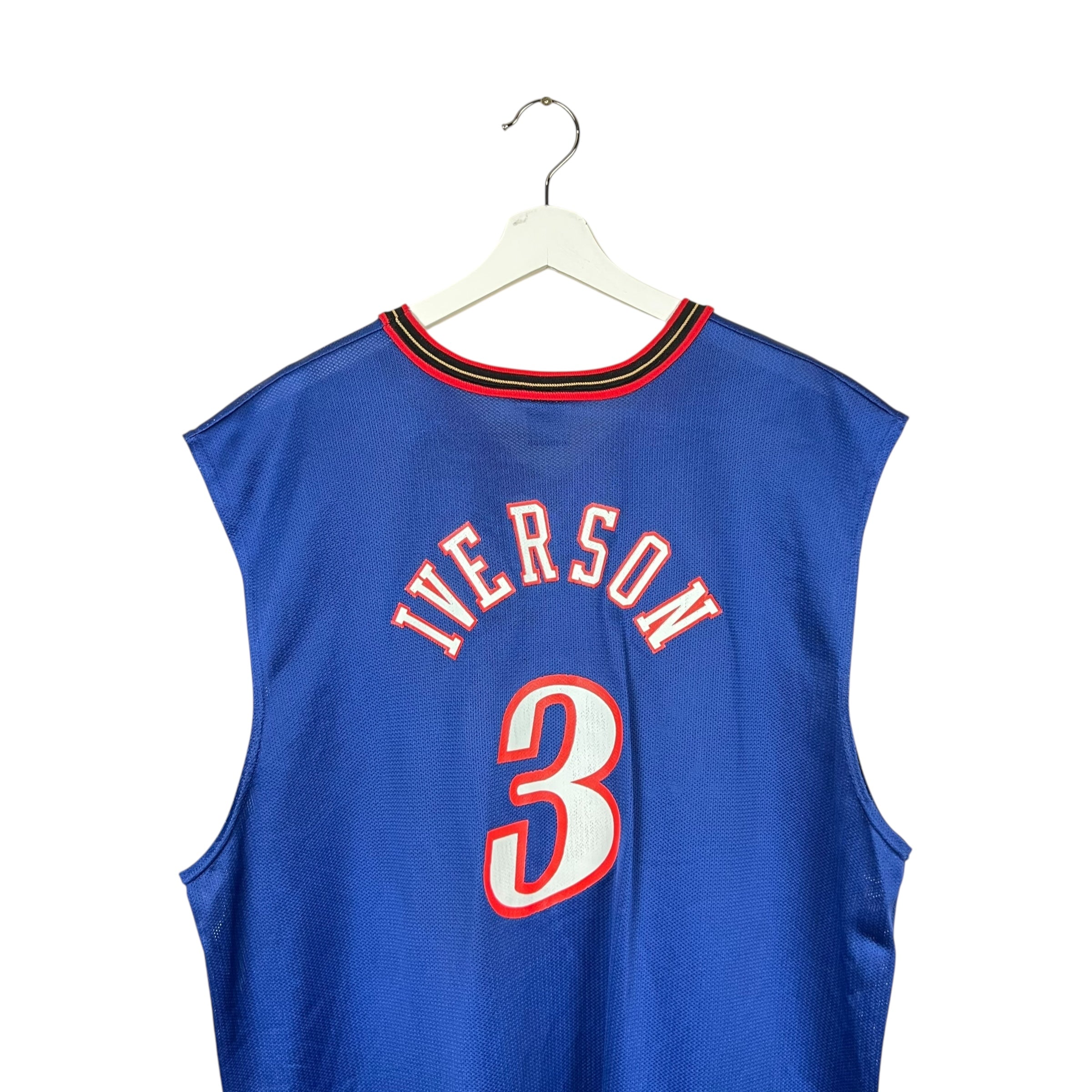 Vintage Champion NBA Philadelphia 76ers Allen Iverson Alternate Jersey